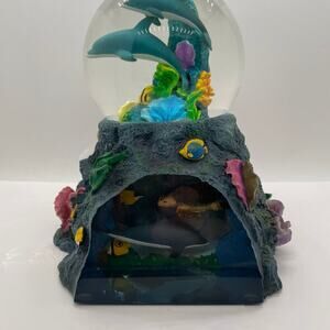 Dakin Artist Collection Wyland Undersea Treasures Music Box Globe #1257